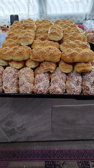 Кеңсе буюмдары: Домашняя выпечка ассорти - Сдобные булочки из мягкого дрожжевого — 1