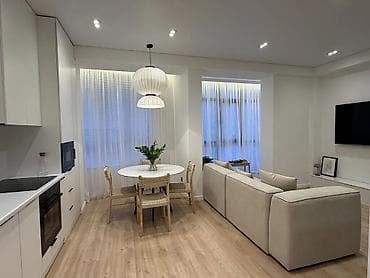 2 комнаты, 55 м², Элитка, 3 этаж, Дизайнерский ремонт