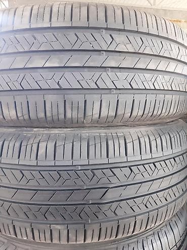 резина hankook: Шины, 205/55/16 2шт. Корея, лето, резина привозная, состояние — 1