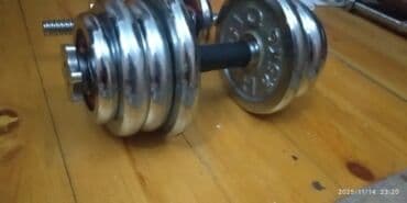 гантели наборные хромированные: ГАНТЕЛИ!!! ЗЕРКАЛЬНЫЙ, фото из создавали собственноручно!! вес ТОЧНЫЙ — 3