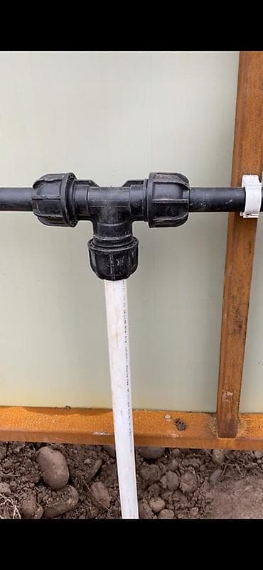Внутренняя отделка: Монтаж и обвязка водопровода для участка/теплицы - Врезка в — 3