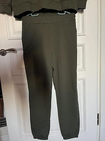 куплю одежды: Новый Костюм спортивный (худи + джоггеры), цвет хаки. - Верх: худи с — 3