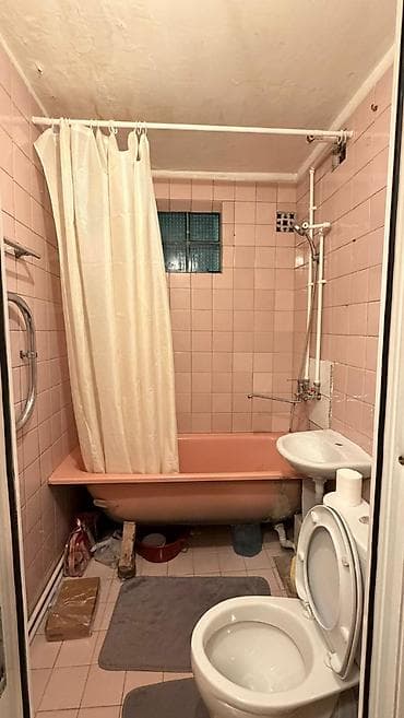 душанбин: 2 комнаты, 40 м², Политех Хрущевка, 2 этаж, Косметический ремонт — 10