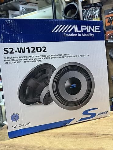 Сабвуфер Alpine S2‑W12D2 (S‑Series) - Тип: 12" (30 см) сабвуфер для