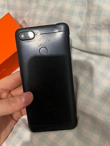 Техника и электроника: Redmi, Redmi 6A, Б/у, 16 ГБ, цвет - Черный, 2 SIM — 3