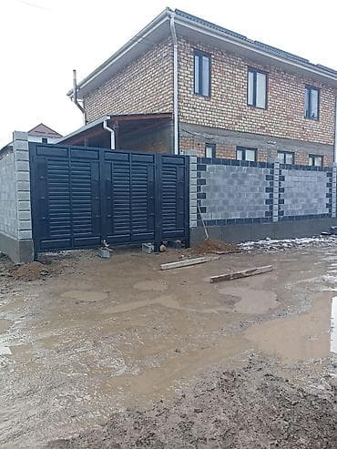 навес для дома бишкек: Металлические ворота и калитки - Тип: распашные ворота с встроенной — 6