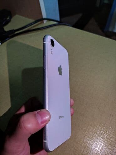айфон 8 цена в бишкеке 64 гб: IPhone Xr, Колдонулган, Ак, Каптама, 76 % — 3