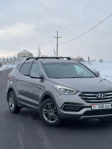 авто запчас бишкек: Hyundai Santa Fe: 2017 г., 2.4 л, Типтроник, Бензин, Кроссовер — 2
