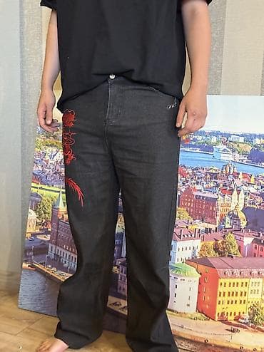 жынса: Жынсылар, Бэгги, Кытай, Бели орто, Саймасы менен, 3XL — 4