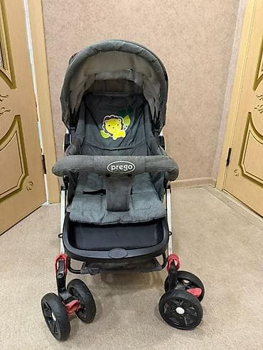 коляски peg perego: Коляска, Другой бренд, цвет - Серебристый, Б/у — 3