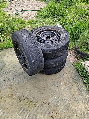 4 108 r15: Колеса в сборе 205 / 65 / R 15, Лето, Комплект, Железные, отверстий - 5 — 1