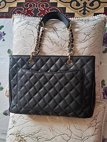 apple wallet: Срочно продаю Сумку-тоут CHANEL GST (Grand Shopping Tote), черная — 2