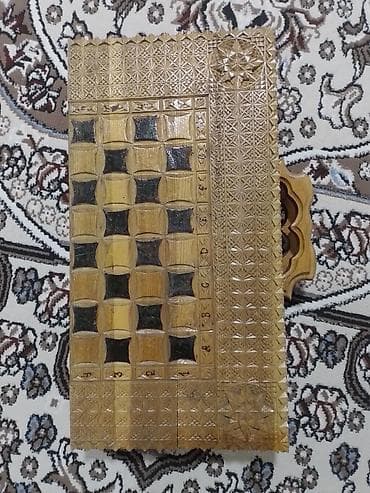кости для нарды: Деревянный игровой набор 2-в-1: нарды и шахматы/шашки. - Ручная — 2