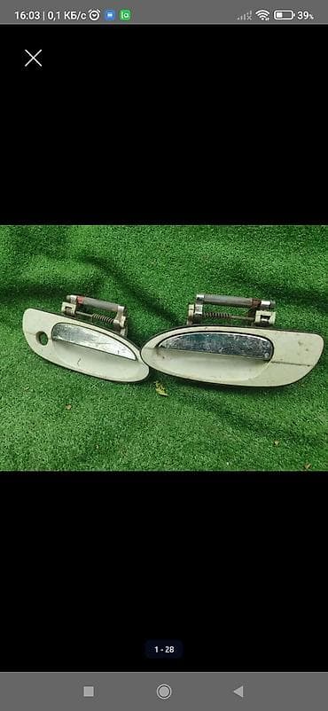 фит дверные карты: Комплект дверных ручек Дверная ручка Subaru Б/у, Оригинал — 1