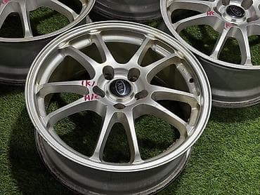 01: Литые Диски R 17 Kia, Комплект, отверстий - 5, Б/у — 3