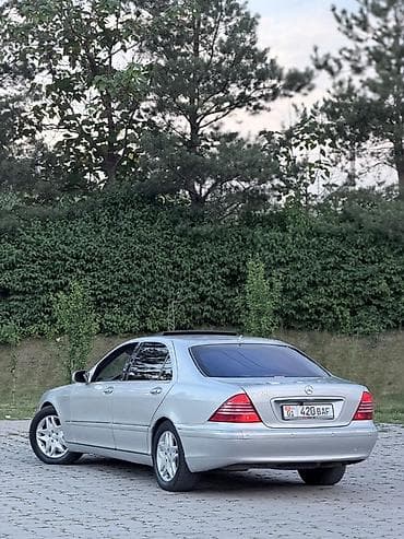 местоположение: Mercedes-Benz S-Class: 2000 г., 5 л, Автомат, Бензин, Седан — 3