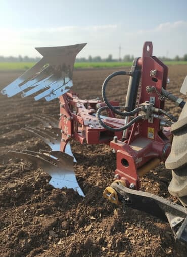 трейлер дом: Навесной оборотный плуг для трактора - Конструкция: 4-корпусный — 1