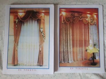 набор для рисование: Набор эскизов-фотографий штор, раздельные листы. Много идей для — 2