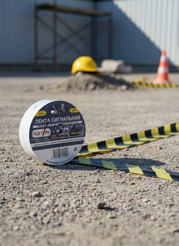 доски для маркеров: Сигнальная лента YLD TAPE предназначена для временного ограждения — 1