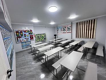 аренда памишения: Кабинет Для курсов В жилом комплексе, 225 м², Первый этаж, С оборудованием — 6