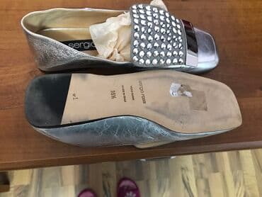 фирменная обувь из италии: Новые шикарные туфли-мюли в серебре.Италия.Бренд Сержио — 3