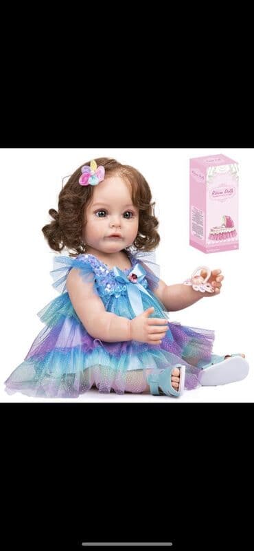 где можно купить куклу реборн: Реалистичная кукла Reborn . Размер куклы 50 см Материал Анти Токсичный — 4