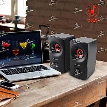 cloud 2: Мощные компьютерные колонки Kisonli AC-9002BT - акустическая система — 4
