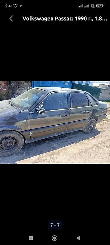 sprinter 2 9: Volkswagen Passat: 1990 г., 1.8 л, Ручные, Бензин, Седан — 6