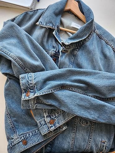 30: Джинсовая куртка, Свободная модель, Осень-весна, L — 7