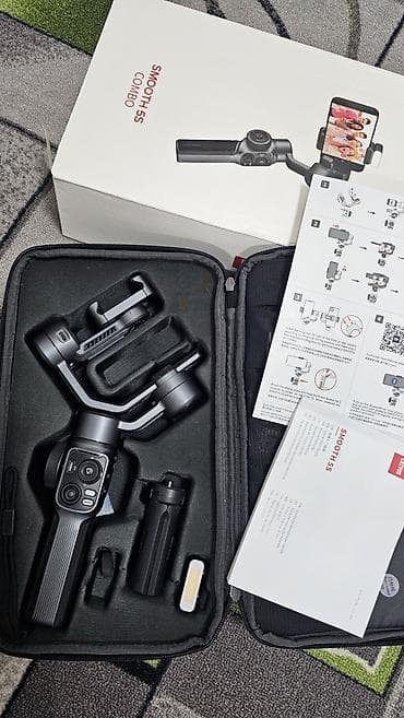 Стабилизатор для смартфона Zhiyun Smooth 5S Combo в идеальном