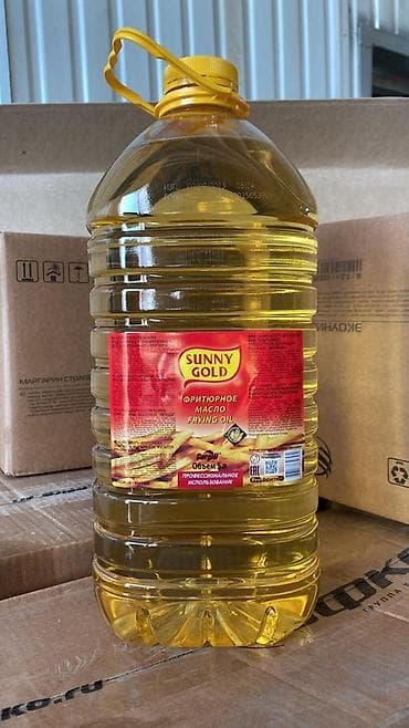 масло для фри: Фритюрное масло Sunny Gold - Тип: растительное масло для фритюра - — 1