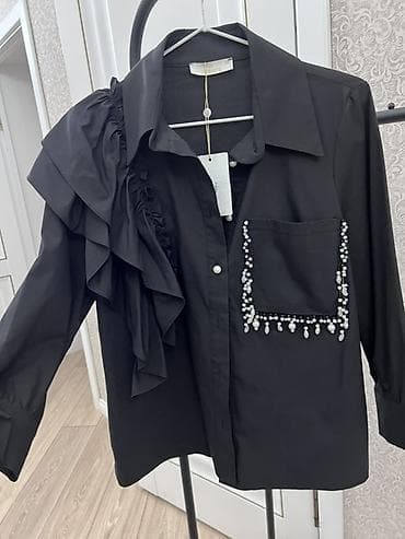 Женские рубашки (набор из 4 моделей), длинный рукав