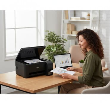 где дешевле купить ноутбук: МФУ Epson3250 Smart Print с системой непрерывной подачи чернил (СНПЧ) — 1