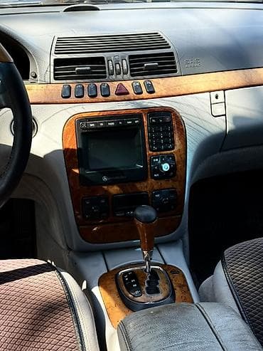 битий машина: Mercedes-Benz S-Class: 1999 г., 4.3 л, Автомат, Бензин, Седан — 6