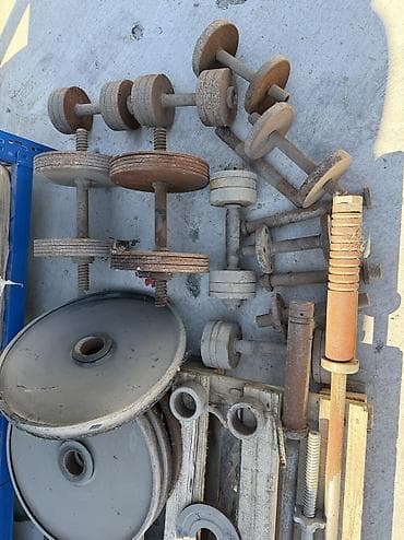 вело треножер: Продам советское железо 4 блина по 15 кг 2 гантели по 20кг 2 гантели — 4