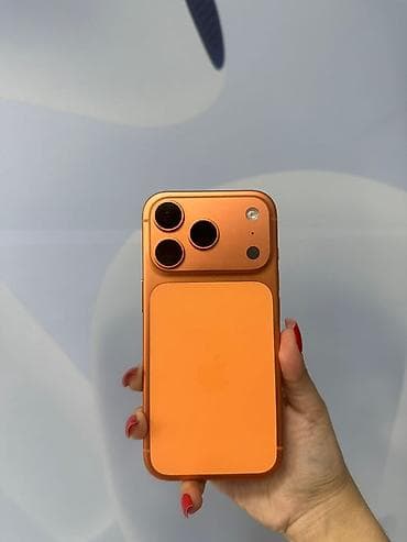 айфон se 2023: IPhone 17 Pro, Б/у, 256 ГБ, Оранжевый, Защитное стекло, 100 % — 5
