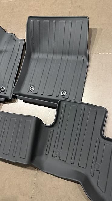 fit osh: 3D Резиновые Полики Для салона Toyota, цвет - Черный, Новый, Самовывоз — 5