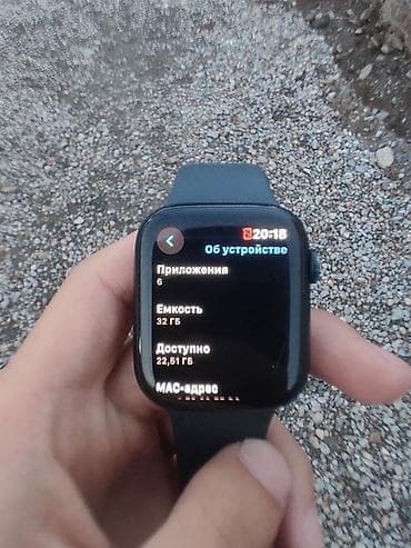 Apple Watch: Продаю Apple watch 7series АКБ 92 Максимальная ёмкость 32гб, все — 9
