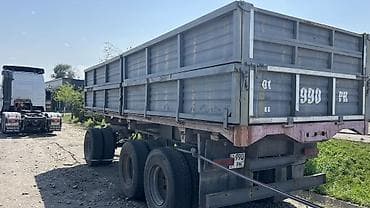 самосвал прицепы: Полуприцеп-самосвальный прицеп (трёхосный) для перевозки сыпучих — 4