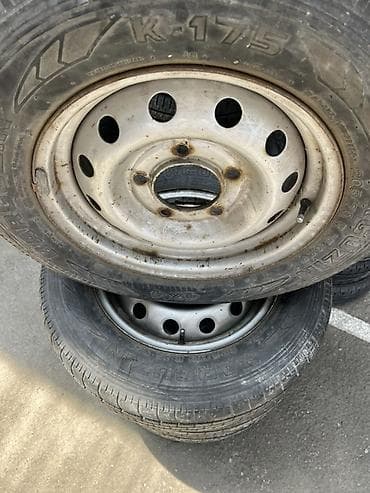 rx 6000: Колеса в сборе 205 / 70 / R 15, Комплект, Внедорожные (АТ/МТ), Железные, отверстий - 8 — 1