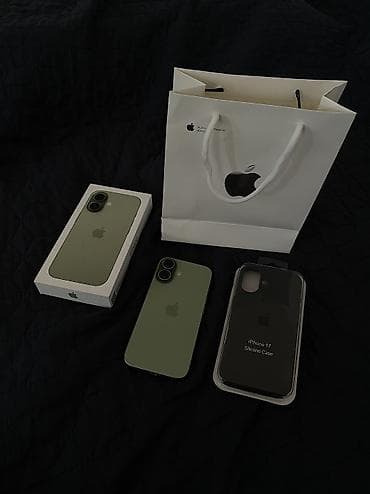 imac mini: IPhone 17, Новый, 256 ГБ, Зеленый, Защитное стекло, Кабель, Коробка, 100 % — 4