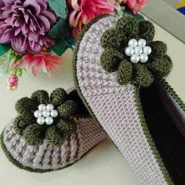 обувь 19 размер: Домашние тапочки, 37, Новый, Самовывоз — 3