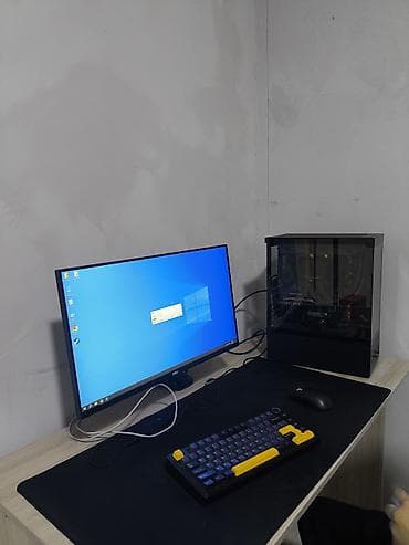650 ti: Компьютер, ядер - 12, ОЗУ 32 ГБ, Для работы, учебы, Б/у, AMD Ryzen 5, NVIDIA GeForce RTX 4060, SSD — 1