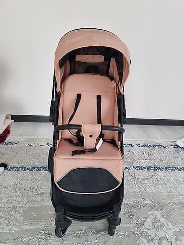 nike shox: Прогулочная коляска GRACE KID, цвет пудрово‑розовый - Легкая складная — 3