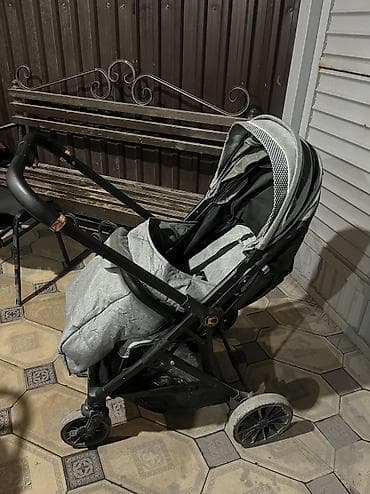 велосипеды бу бишкек: Коляска, цвет - Серебристый, Б/у — 2