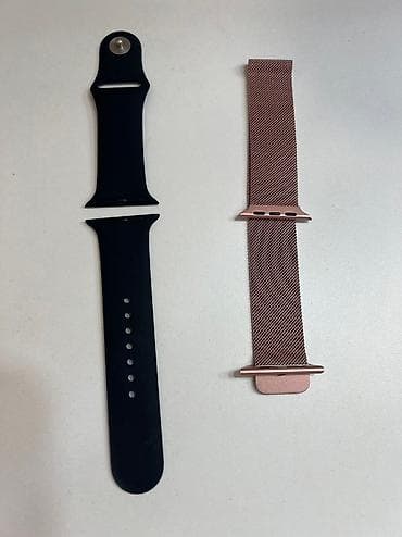 Жеке буюмдар: Продаю Б/У ремешки для Apple watch 42-44mm Состояние Отличное! 2 за — 1