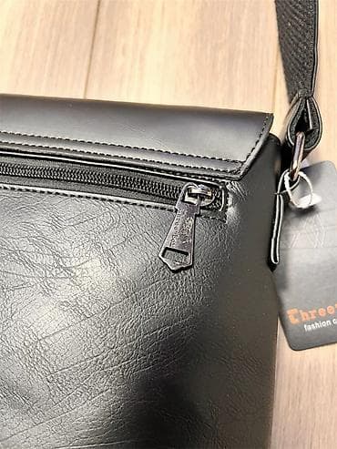 samsung tab 10: Сумка через плечо Three-Box - Цвет: черный - Габариты: длина 22 см — 6