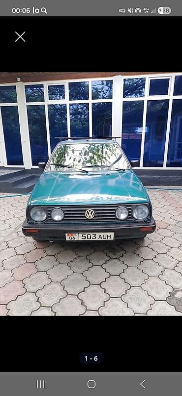 jac js6: Volkswagen Golf: 1992 г., 1.6 л, Механика, Газ, Хэтчбэк — 6