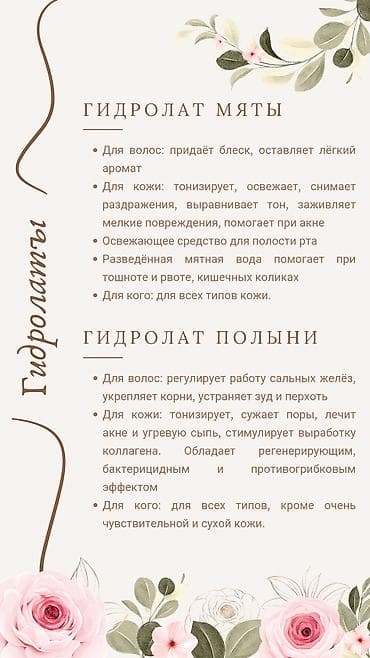 soft sprey: Гидролаты ручной дистилляции в стеклянных спреях Это водные растворы — 4