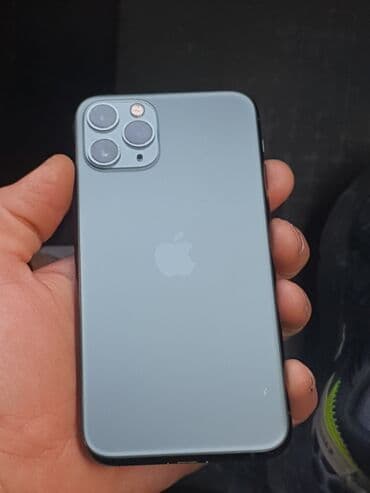 пйфон 13 про: IPhone 11 Pro, Колдонулган, 256 ГБ, Midnight, 88 % — 4